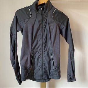 Lululemon grey light runners jacket- size 2